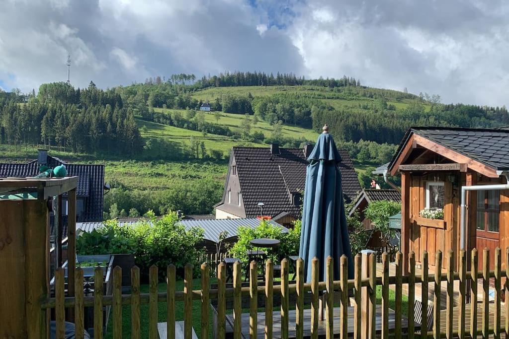 Ferienwohnung Bergblick ヴィンターベルク エクステリア 写真