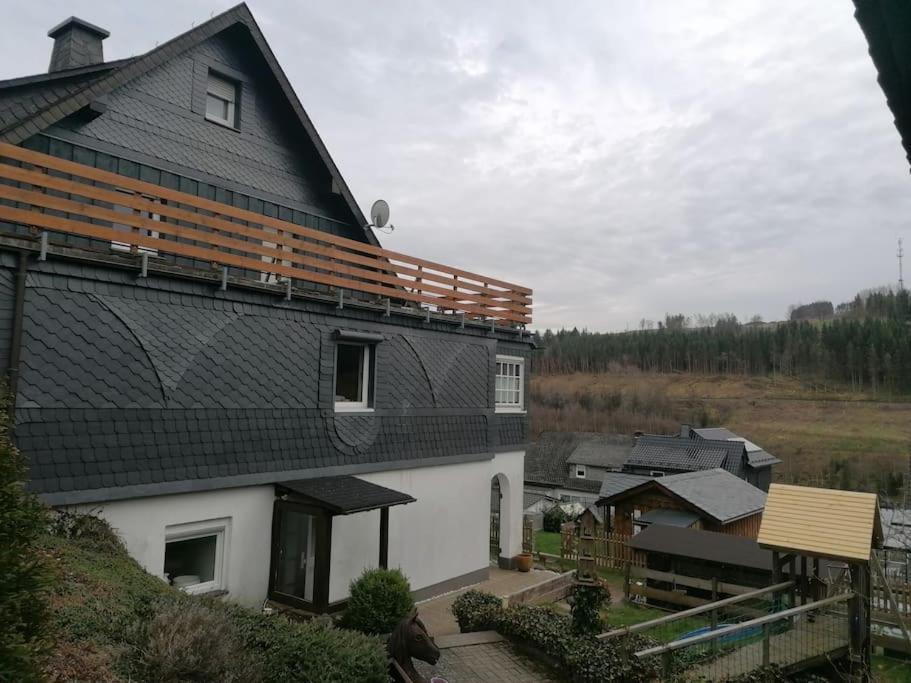 Ferienwohnung Bergblick ヴィンターベルク エクステリア 写真